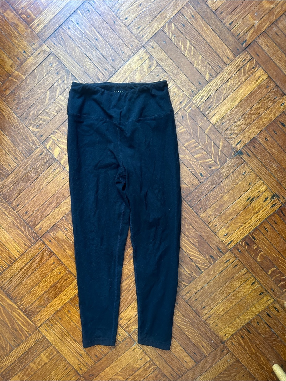 Mate the Label Black Cotton Leggings size small